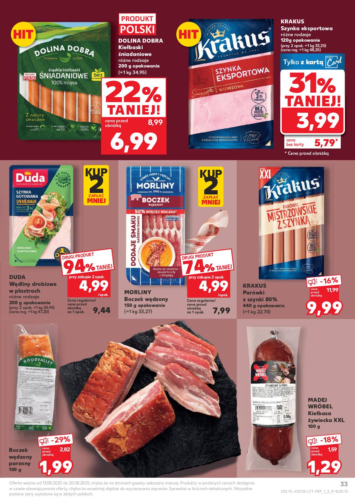 Kaufland - Gazetka tygodnia 33 puslapis