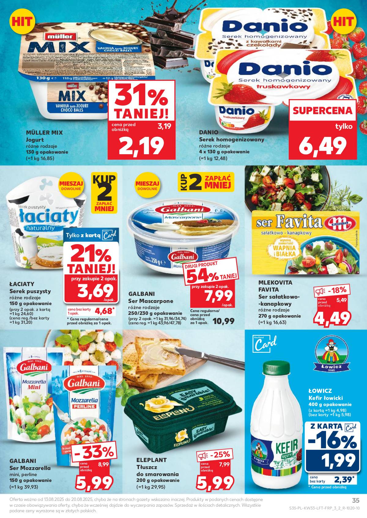 Kaufland - Gazetka tygodnia 35 puslapis
