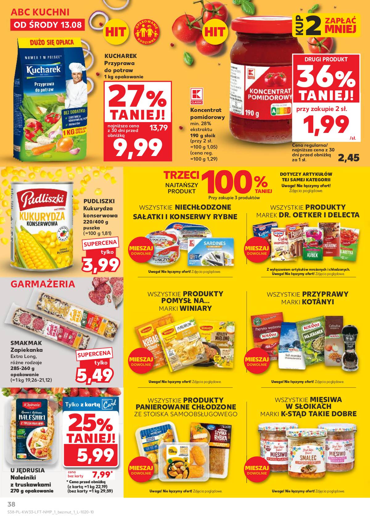 Kaufland - Gazetka tygodnia 38 puslapis
