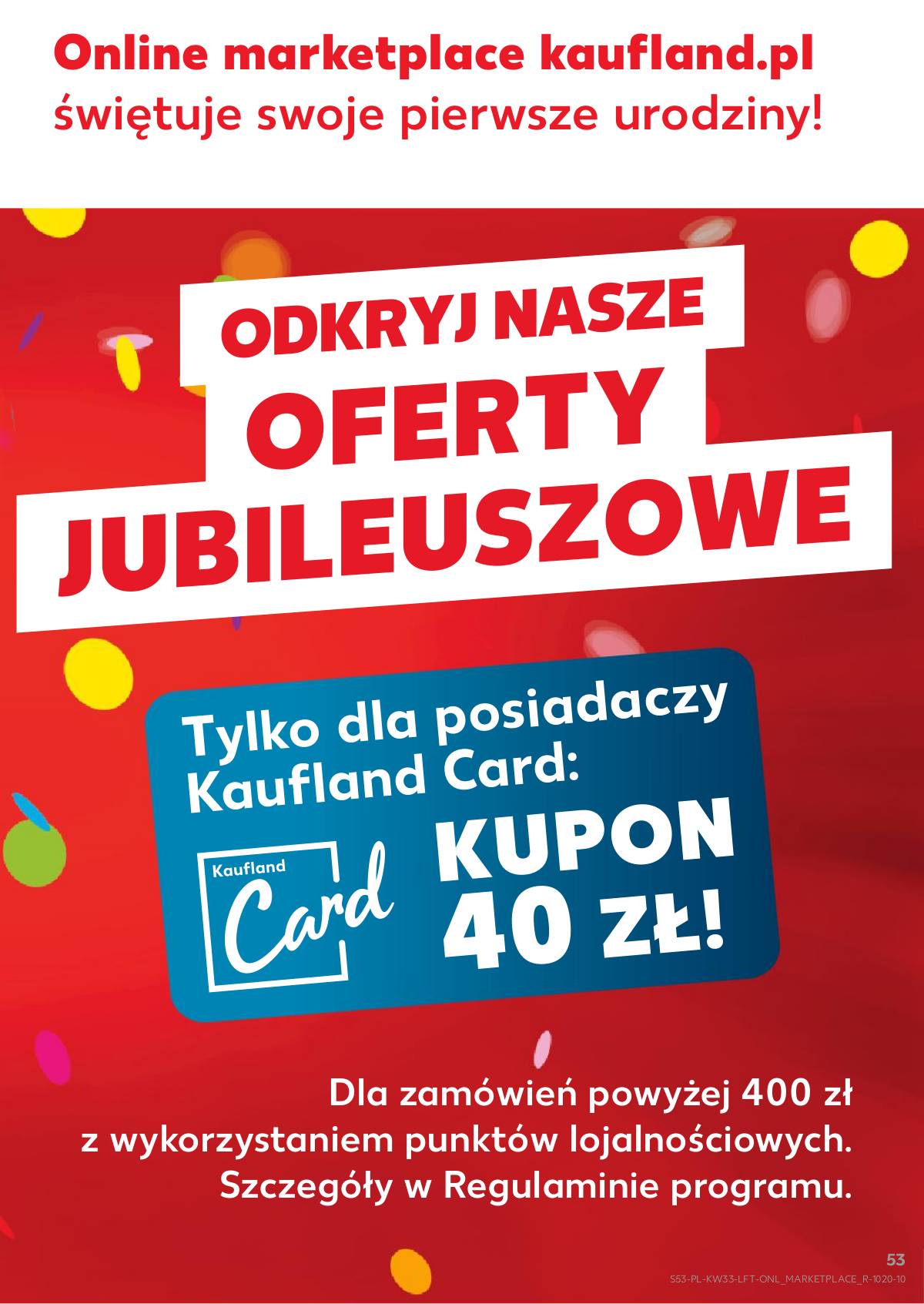 Kaufland - Gazetka tygodnia 53 puslapis