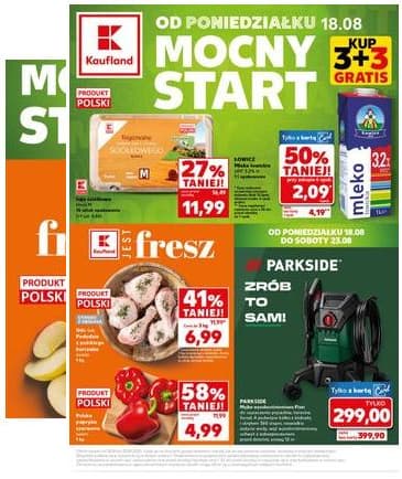 Kaufland - Mocny Start 2025-08-18 – 2025-08-20