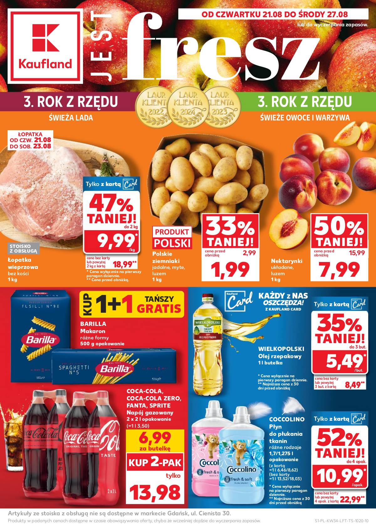 Kaufland - Gazetka tygodnia 1 puslapis