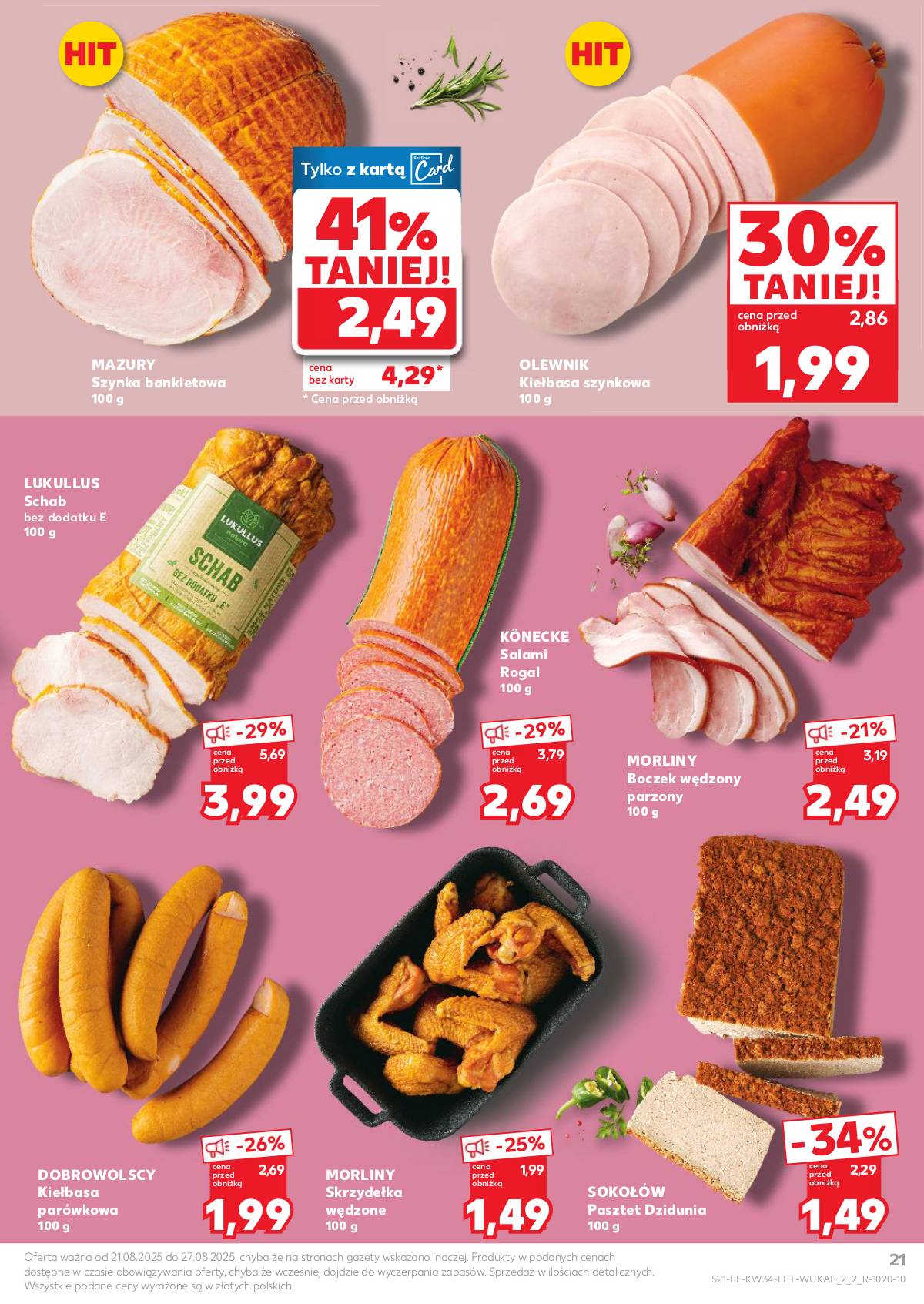 Kaufland - Gazetka tygodnia 21 puslapis