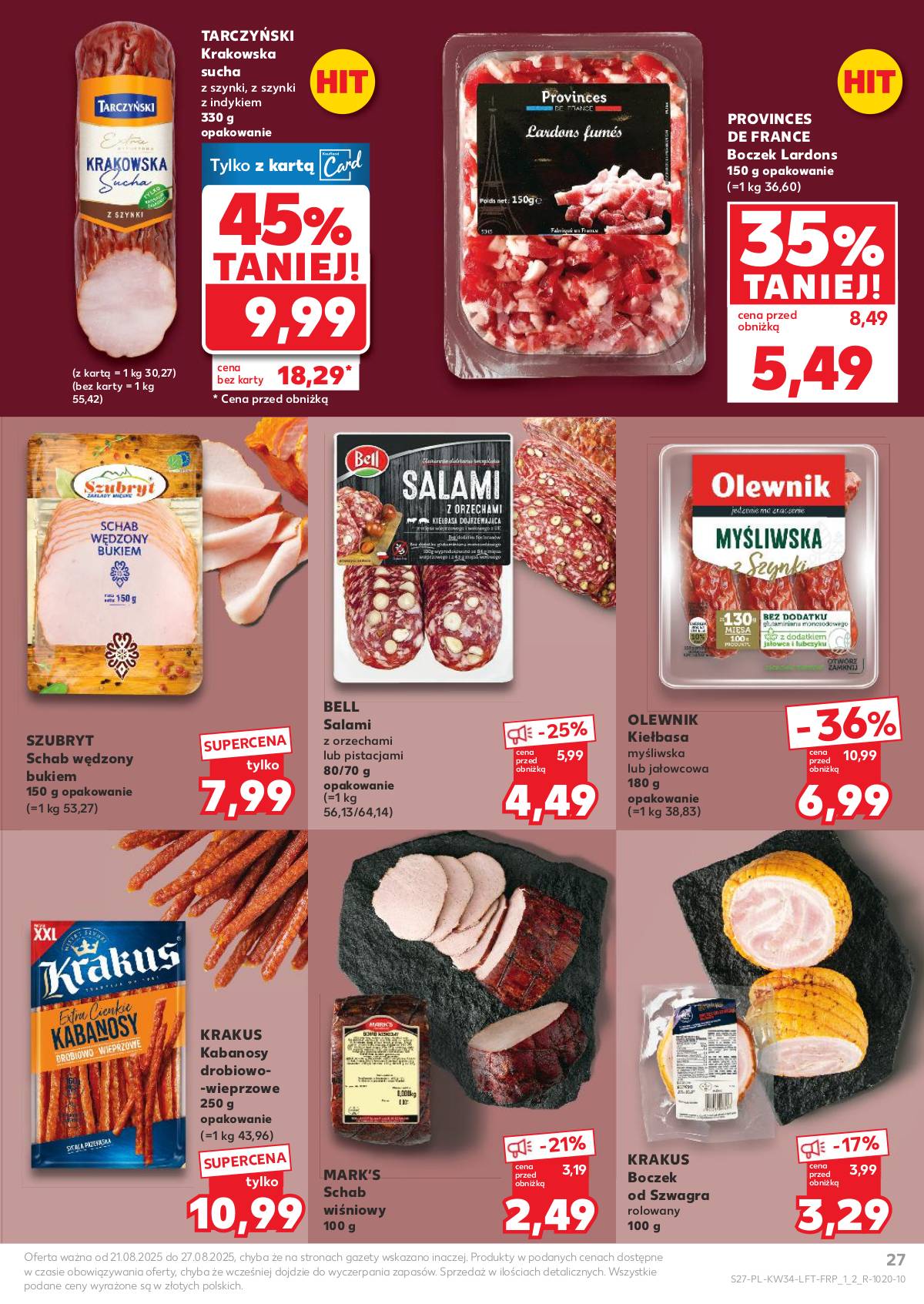 Kaufland - Gazetka tygodnia 27 puslapis