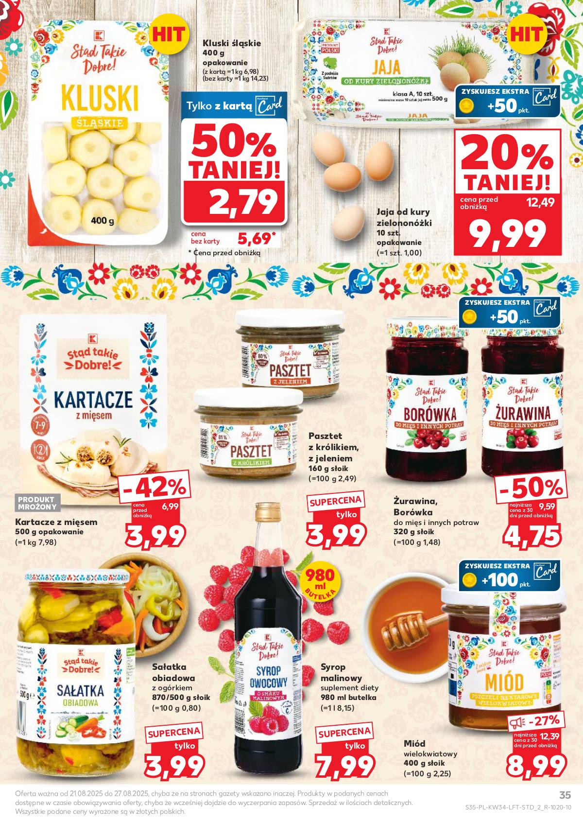 Kaufland - Gazetka tygodnia 35 puslapis