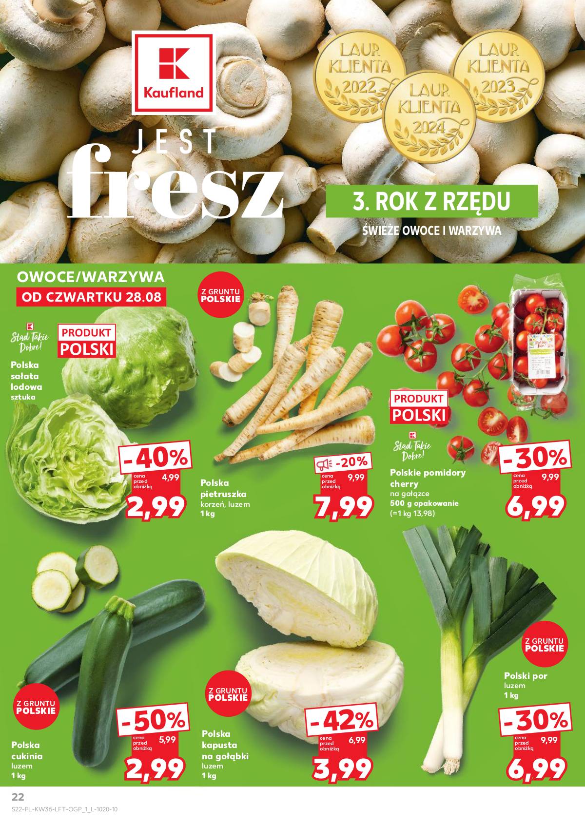 Kaufland - Gazetka tygodnia 22 puslapis
