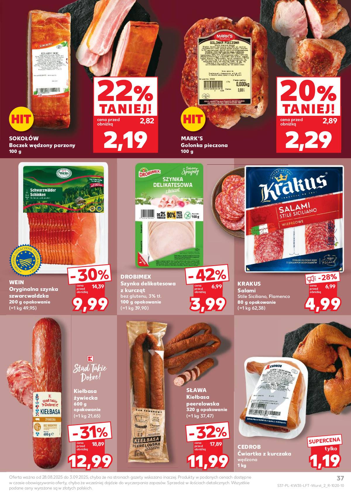 Kaufland - Gazetka tygodnia 37 puslapis