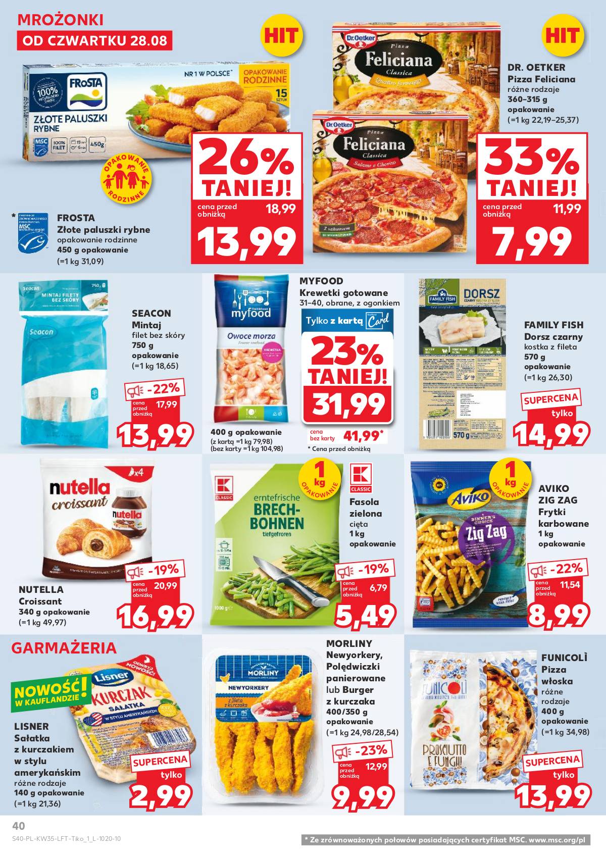 Kaufland - Gazetka tygodnia 40 puslapis