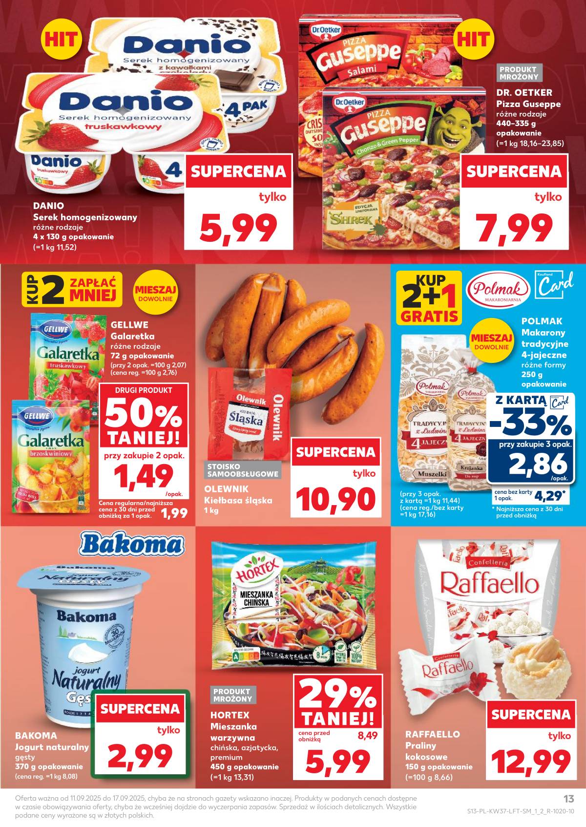 Kaufland - Gazetka tygodnia 13 puslapis
