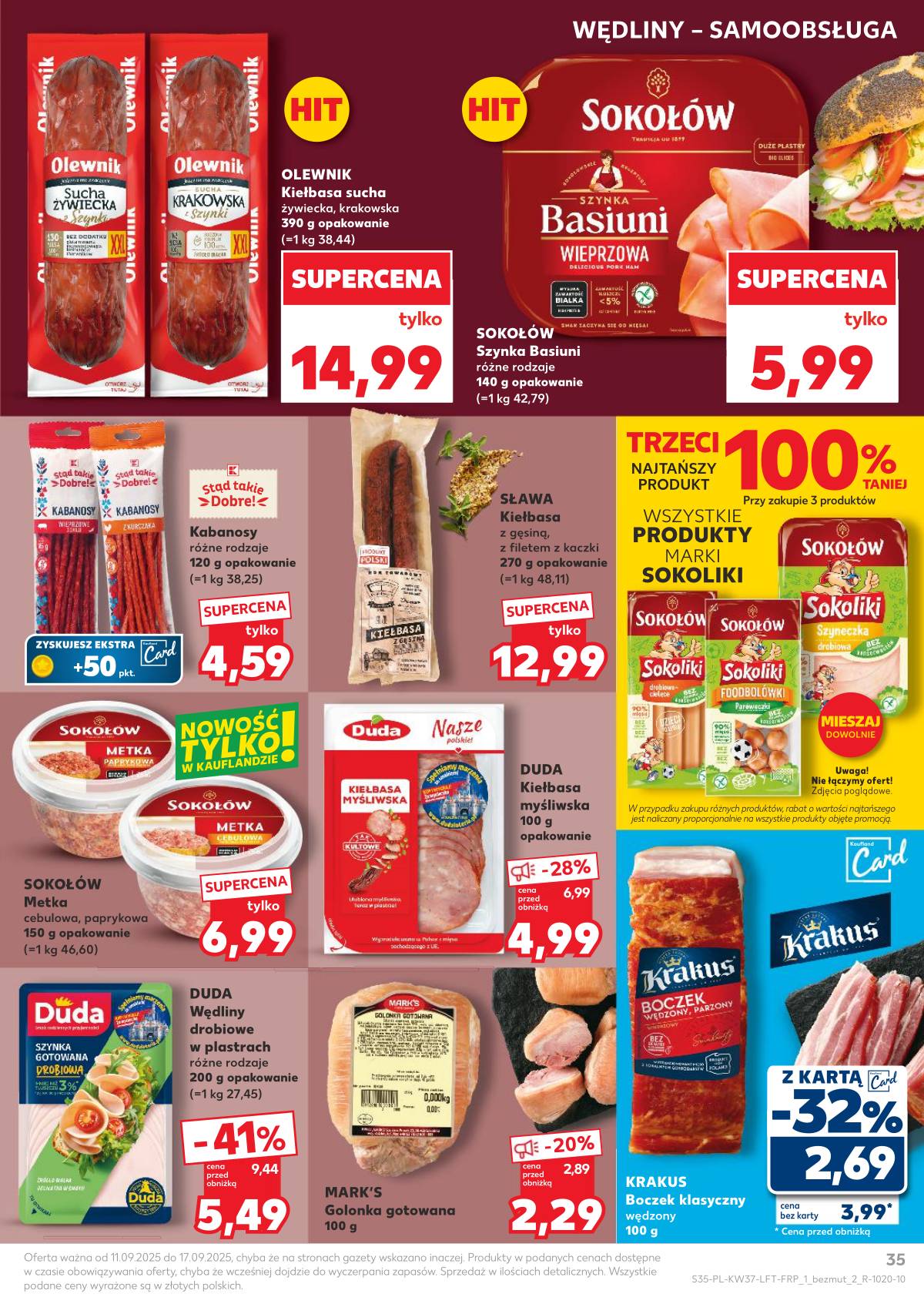 Kaufland - Gazetka tygodnia 35 puslapis