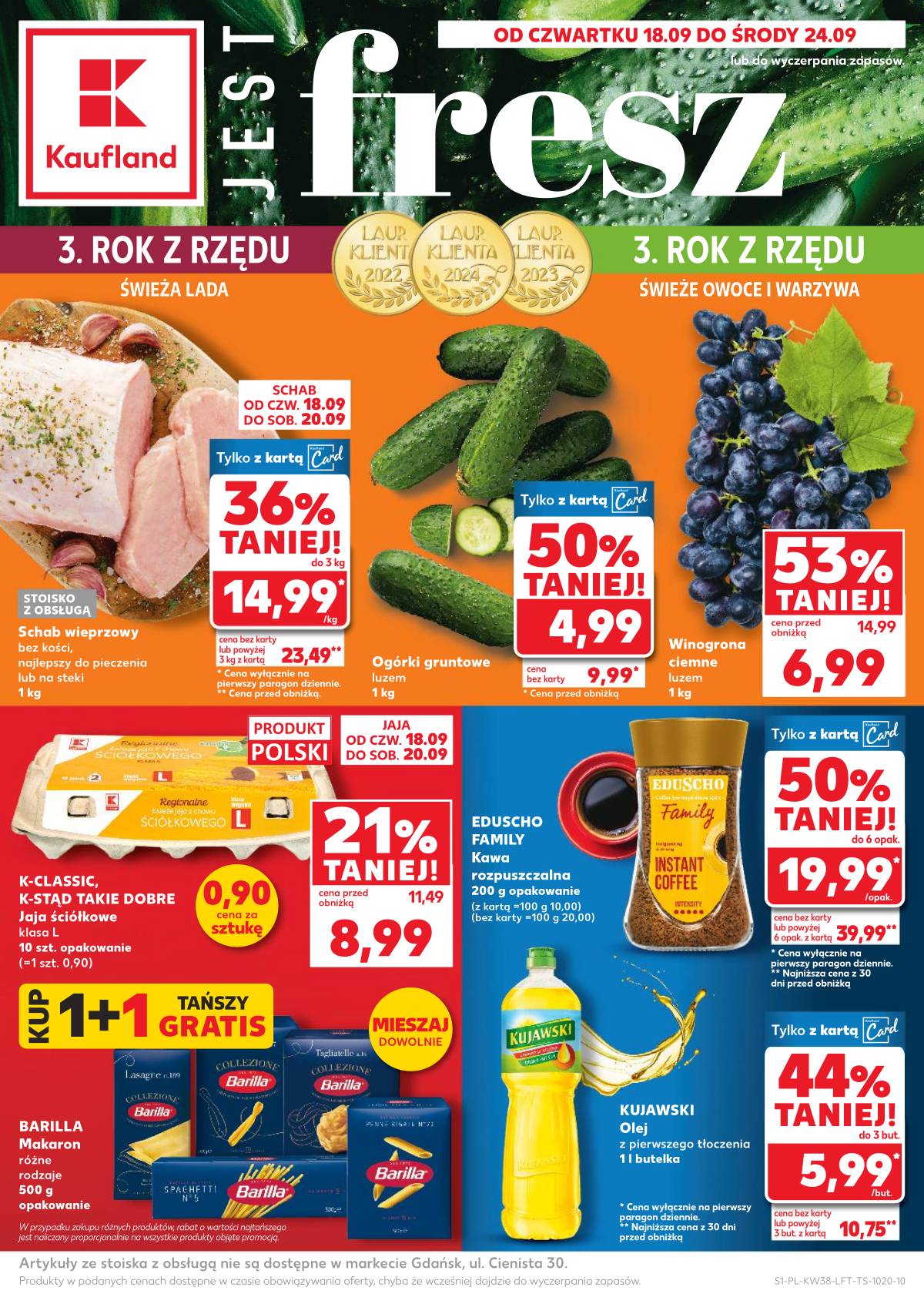 Kaufland - Gazetka tygodnia 1 puslapis