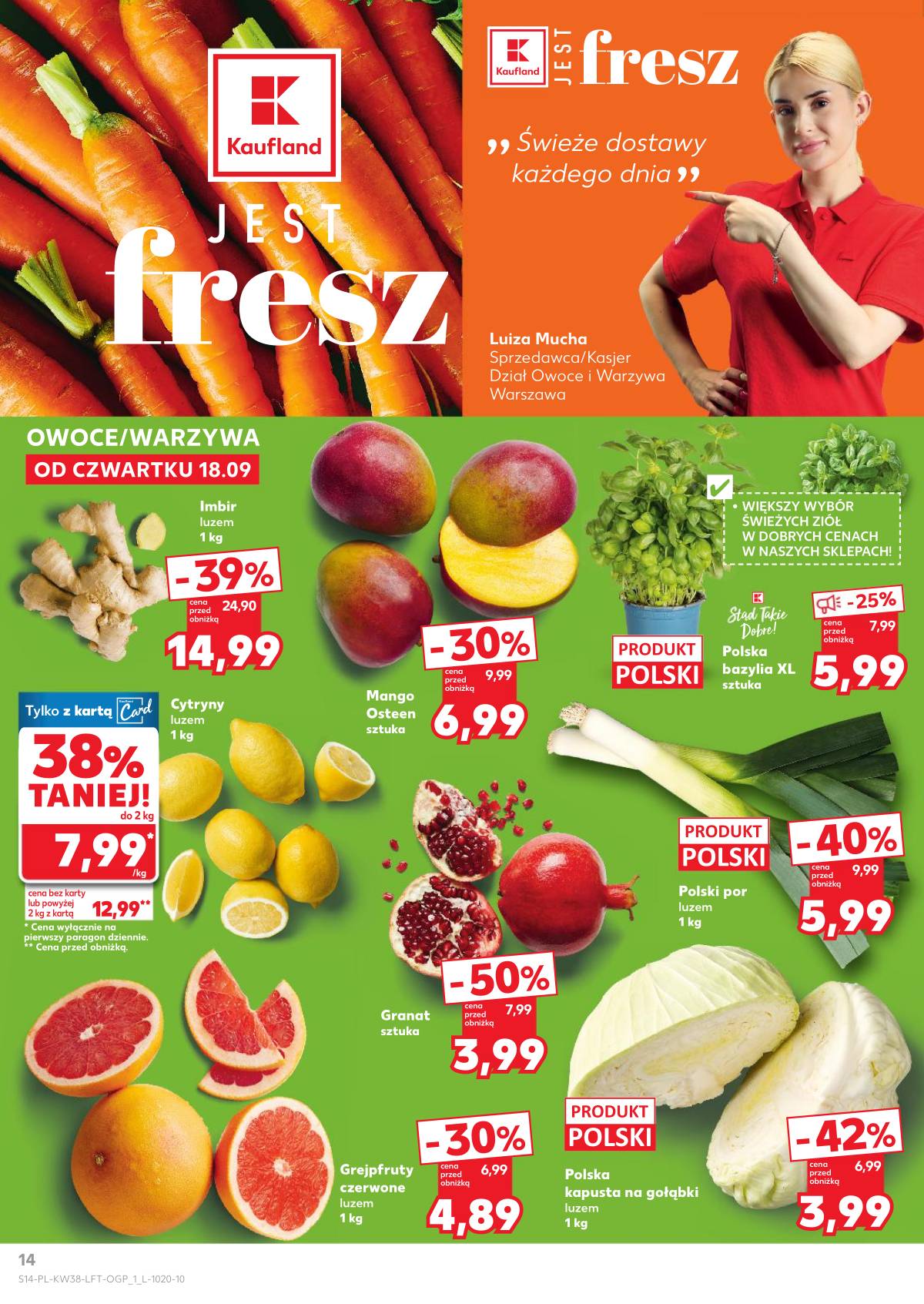 Kaufland - Gazetka tygodnia 14 puslapis