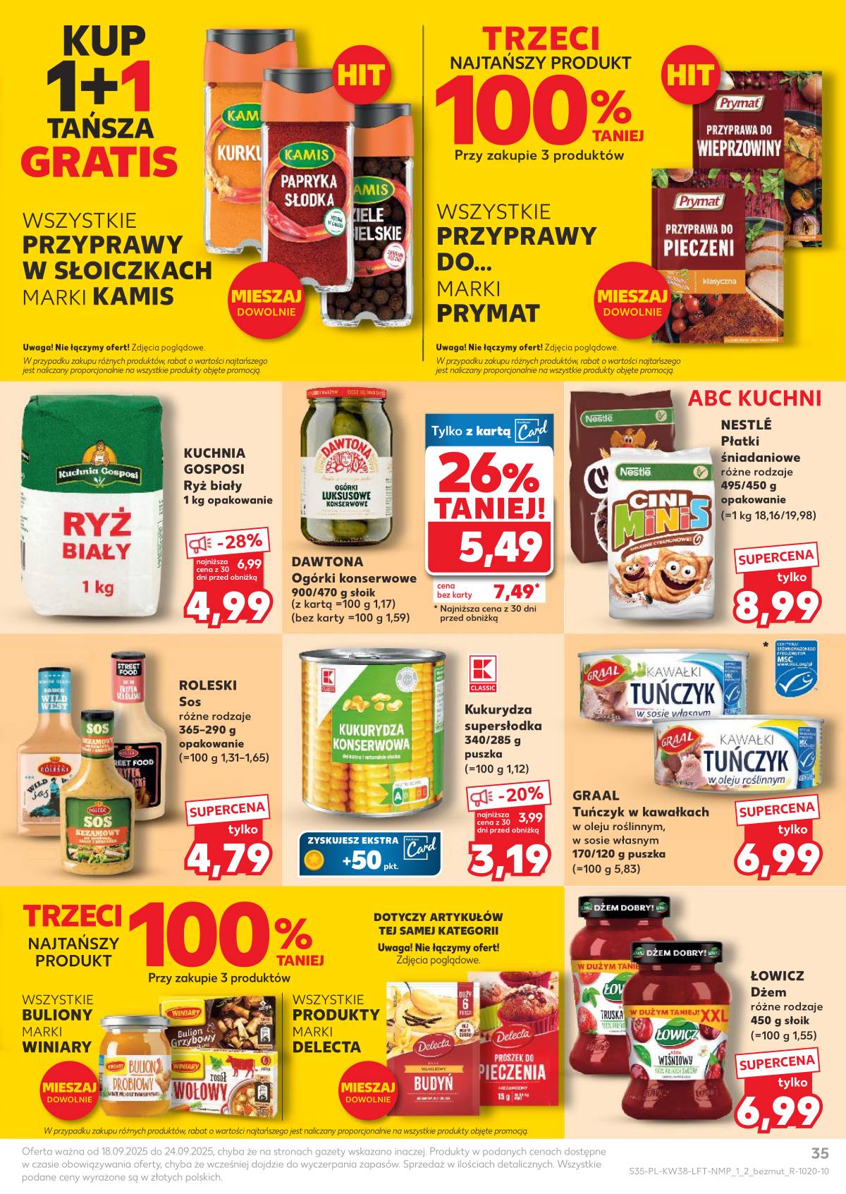 Kaufland - Gazetka tygodnia 35 puslapis