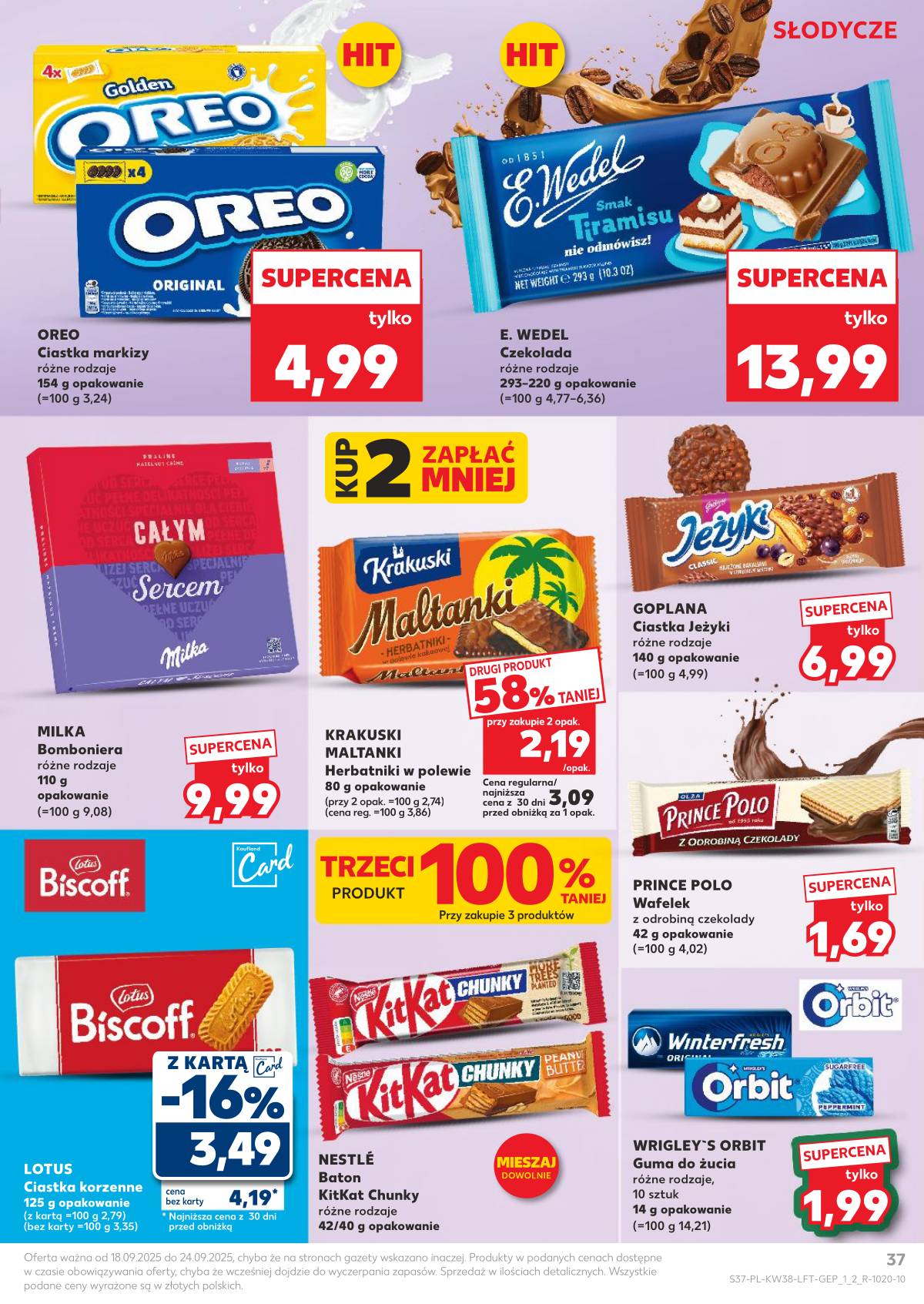 Kaufland - Gazetka tygodnia 37 puslapis