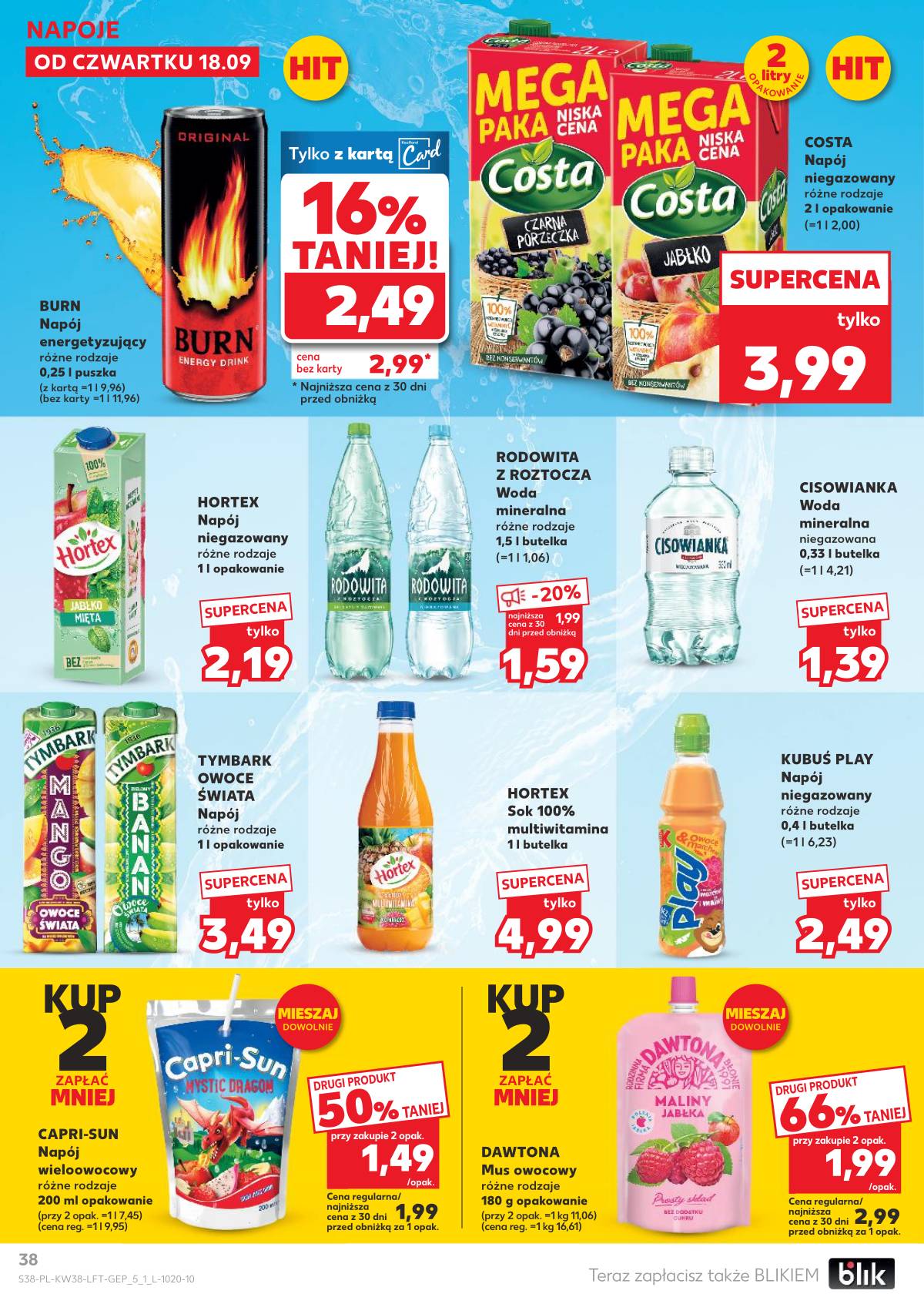 Kaufland - Gazetka tygodnia 38 puslapis
