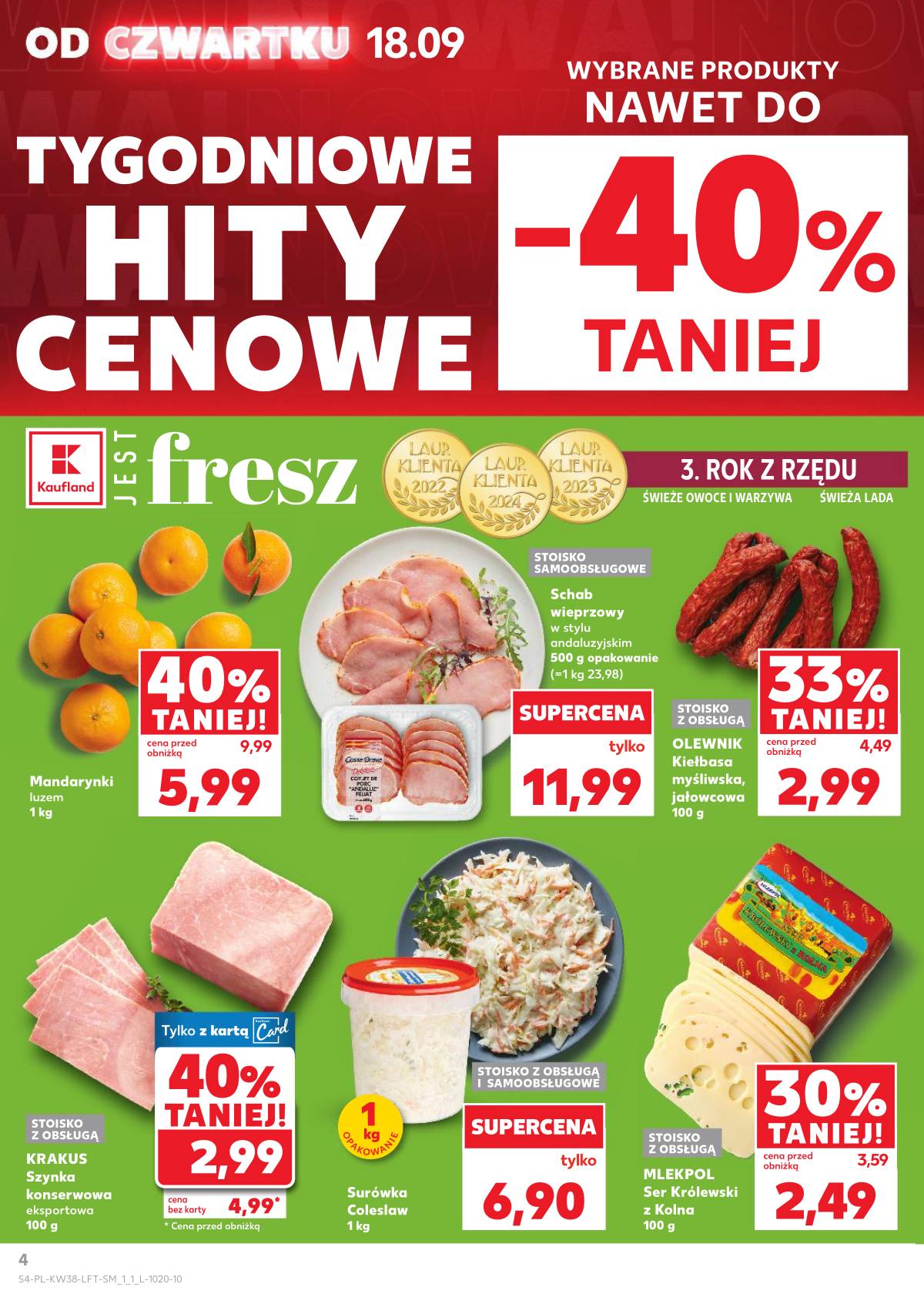 Kaufland - Gazetka tygodnia 4 puslapis