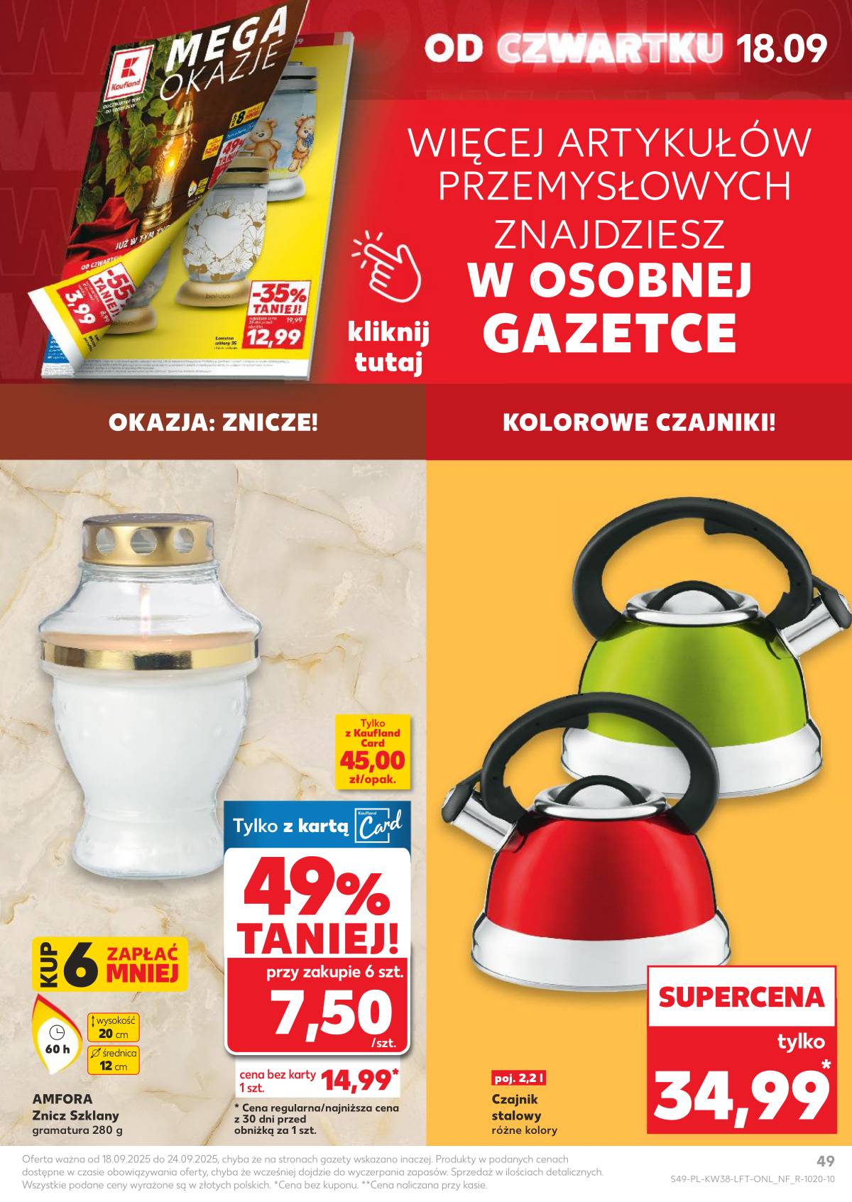 Kaufland - Gazetka tygodnia 49 puslapis