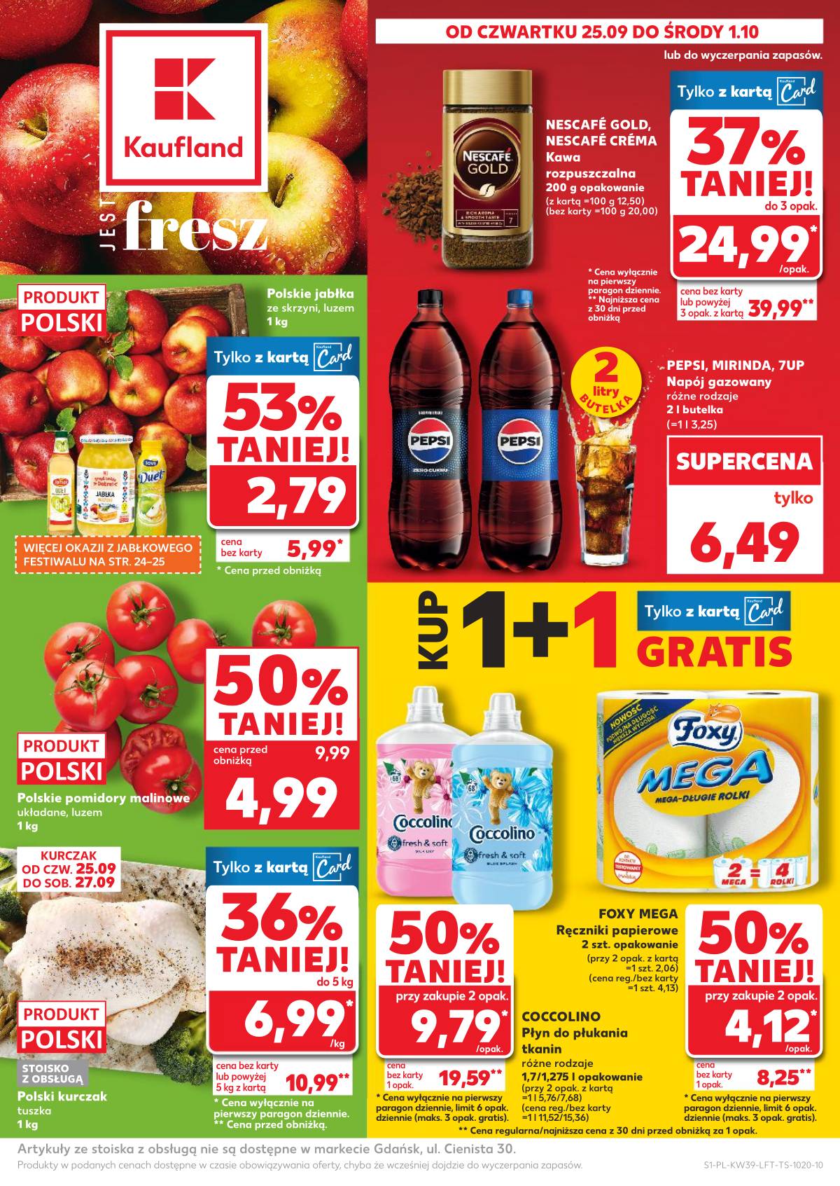 Kaufland - Gazetka tygodnia 1 puslapis