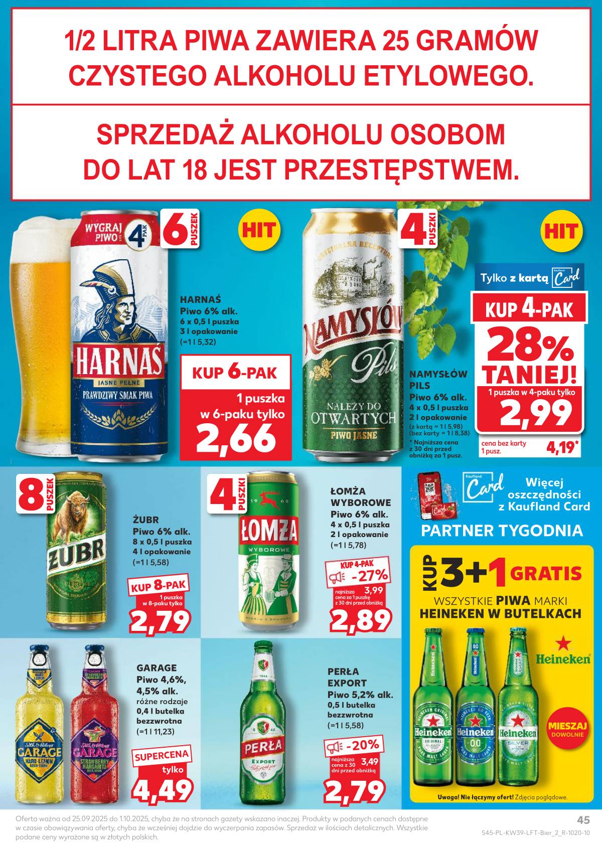 Kaufland - Gazetka tygodnia 45 puslapis