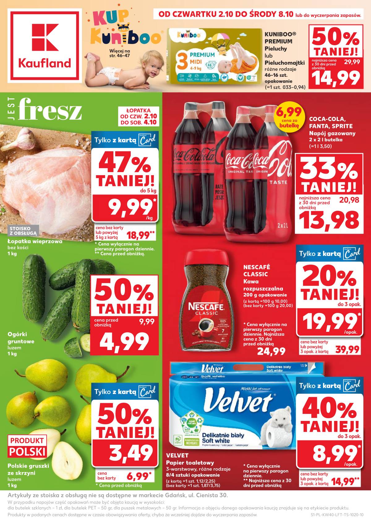 Kaufland - Gazetka tygodnia 1 puslapis