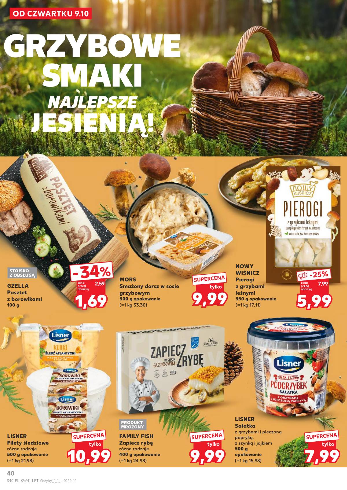 Kaufland - Gazetka tygodnia 40 puslapis
