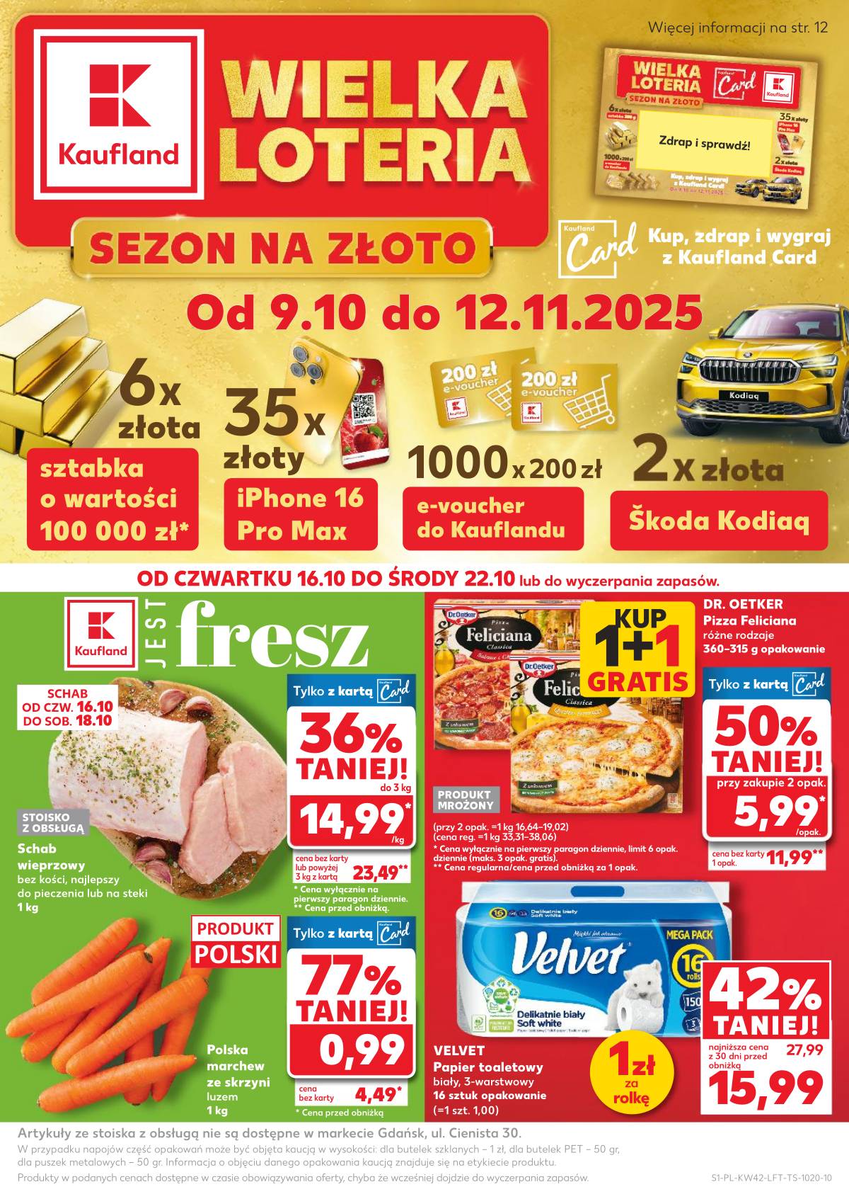 Kaufland - Gazetka tygodnia 1 puslapis