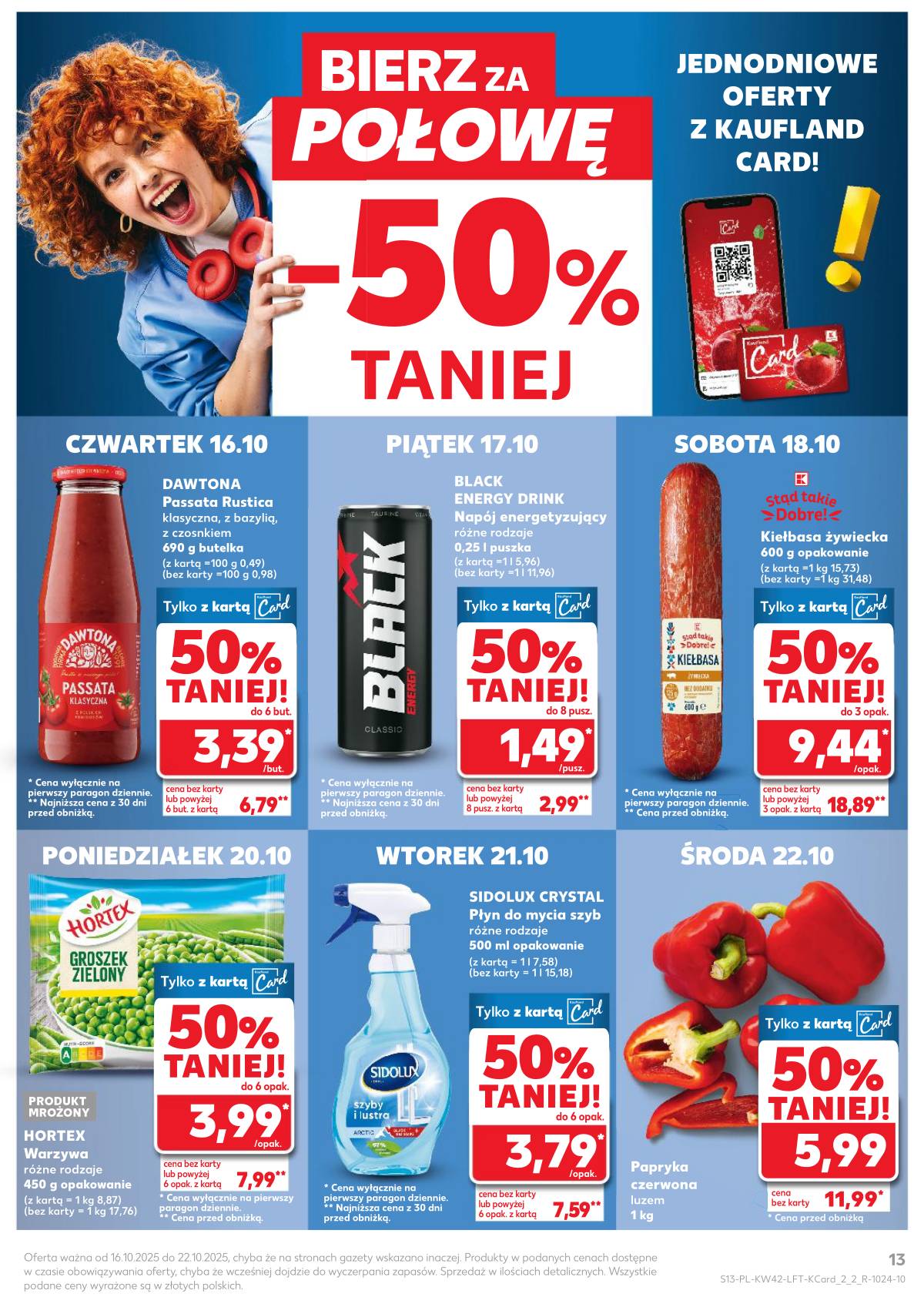 Kaufland - Gazetka tygodnia 13 puslapis