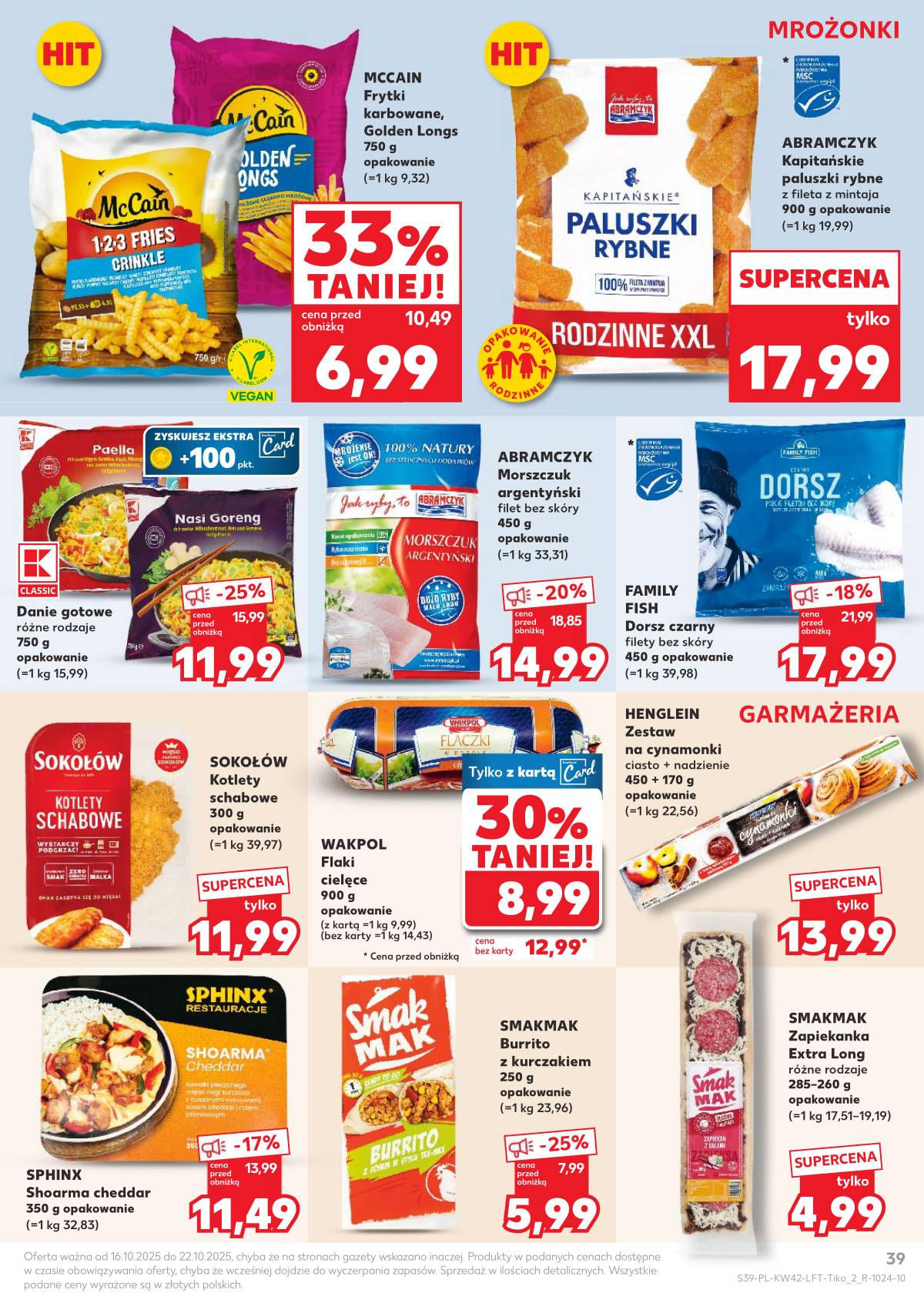 Kaufland - Gazetka tygodnia 39 puslapis