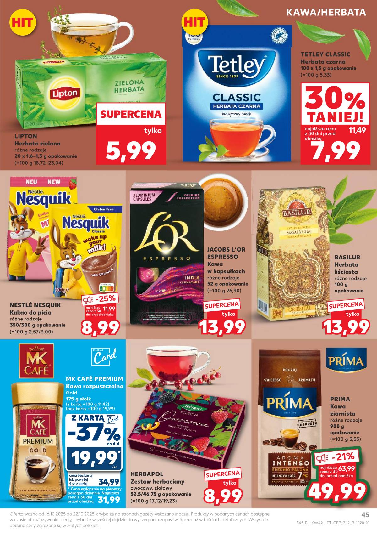Kaufland - Gazetka tygodnia 45 puslapis