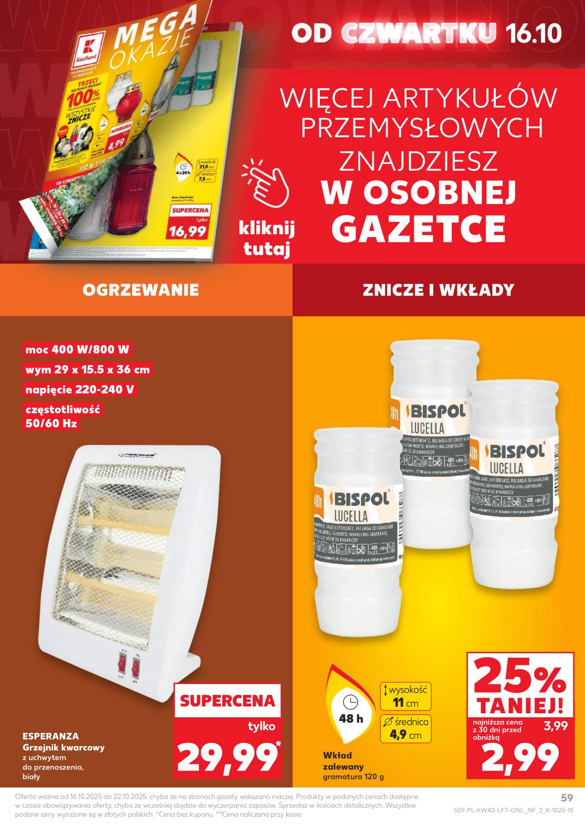 Kaufland - Gazetka tygodnia 59 puslapis