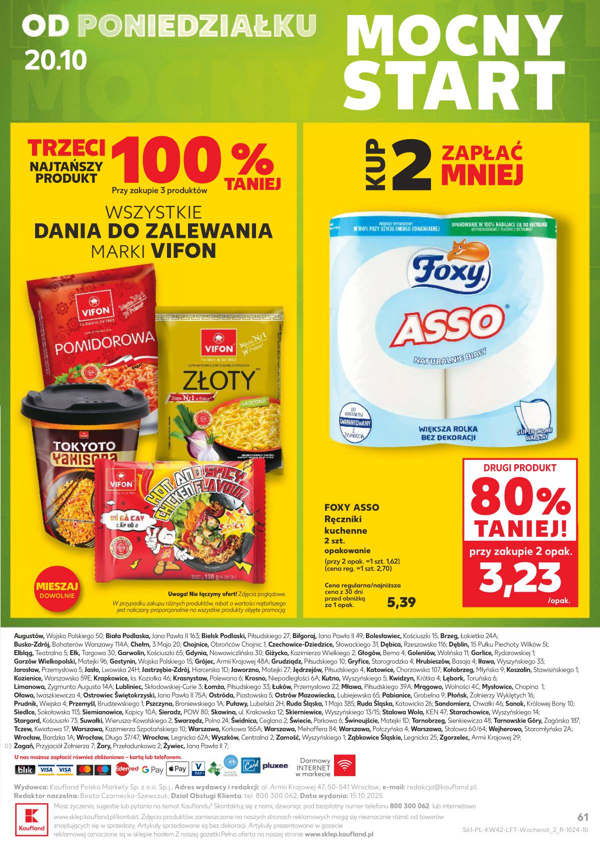 Kaufland - Gazetka tygodnia 61 puslapis