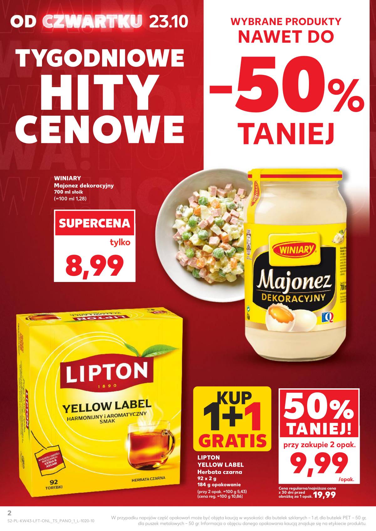 Kaufland - Gazetka tygodnia 2 puslapis