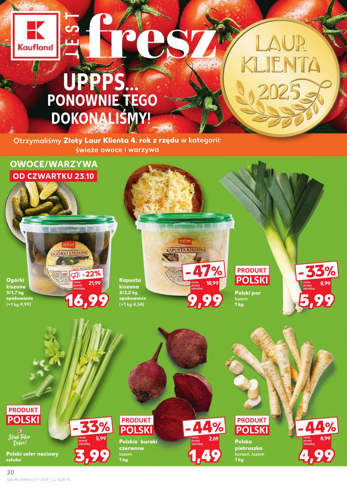 Kaufland - Gazetka tygodnia 20 puslapis