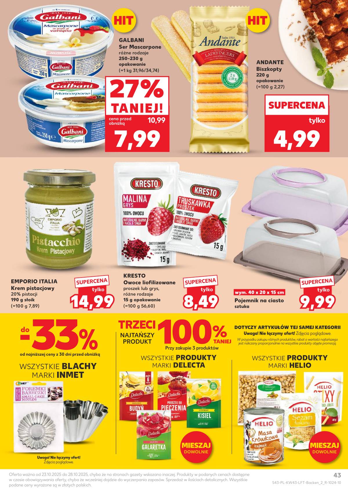 Kaufland - Gazetka tygodnia 43 puslapis
