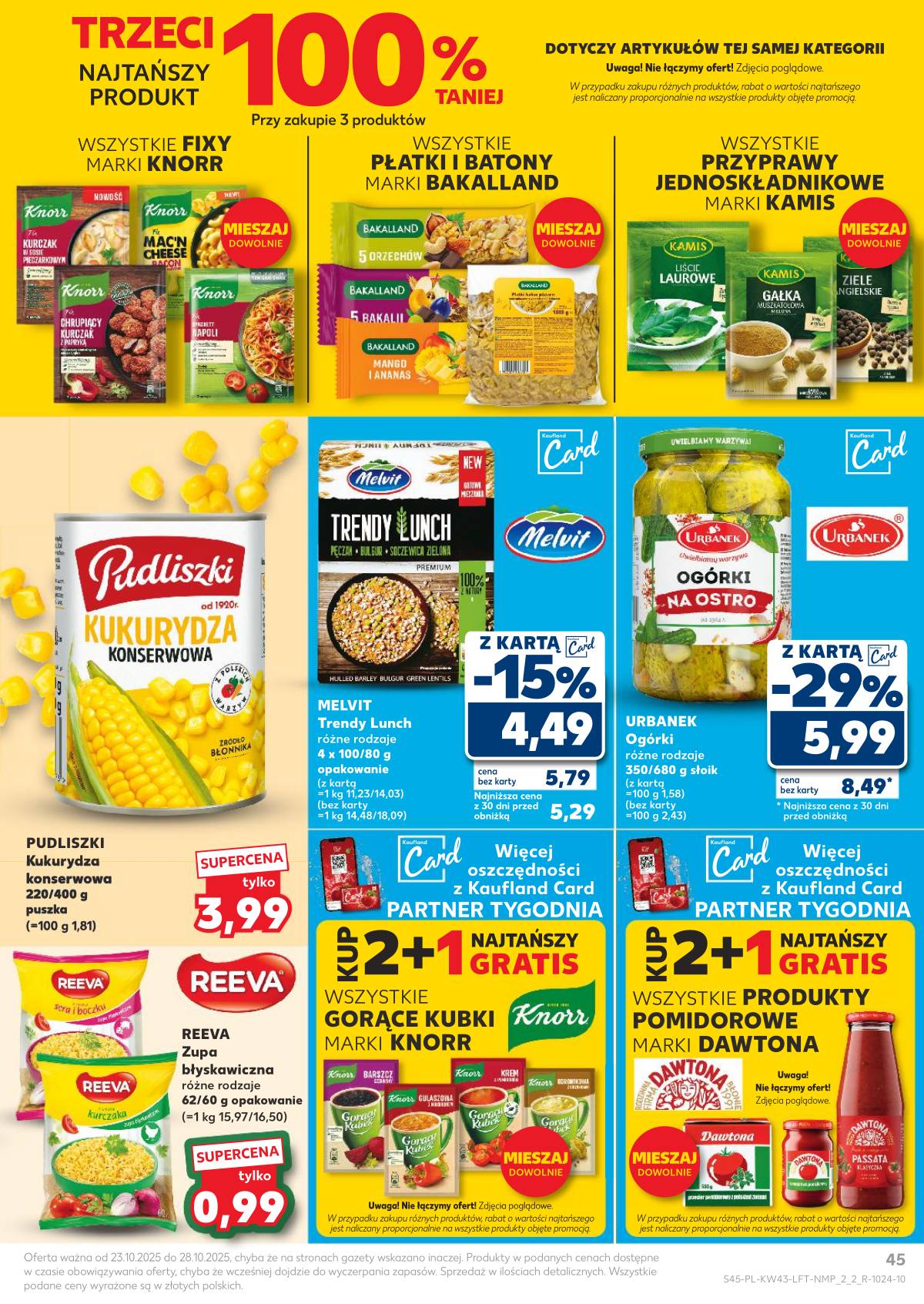 Kaufland - Gazetka tygodnia 45 puslapis