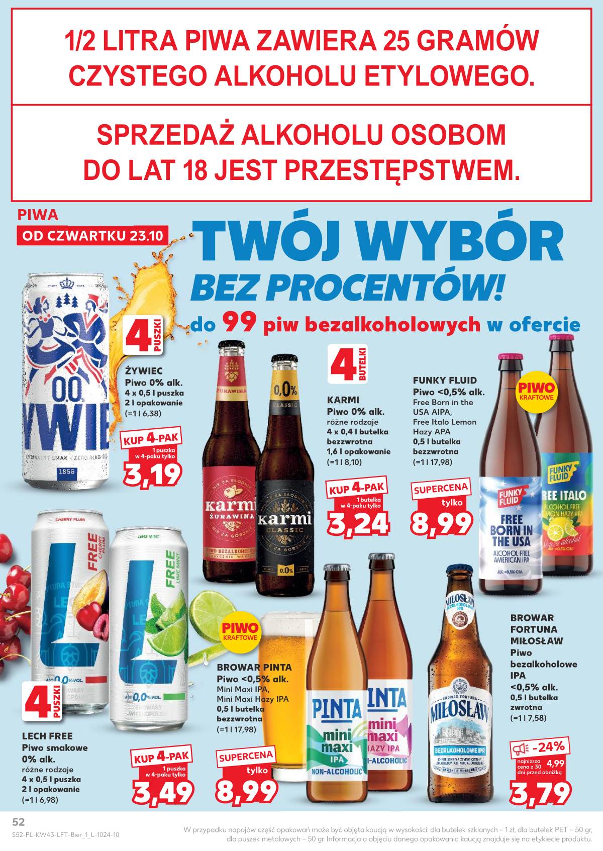 Kaufland - Gazetka tygodnia 52 puslapis