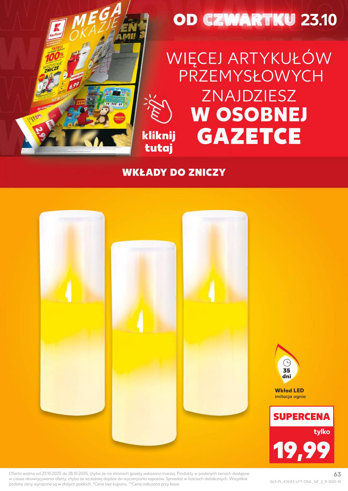 Kaufland - Gazetka tygodnia 63 puslapis