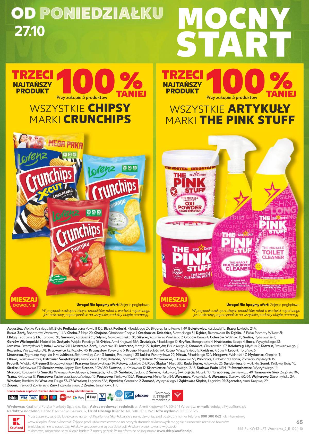 Kaufland - Gazetka tygodnia 65 puslapis