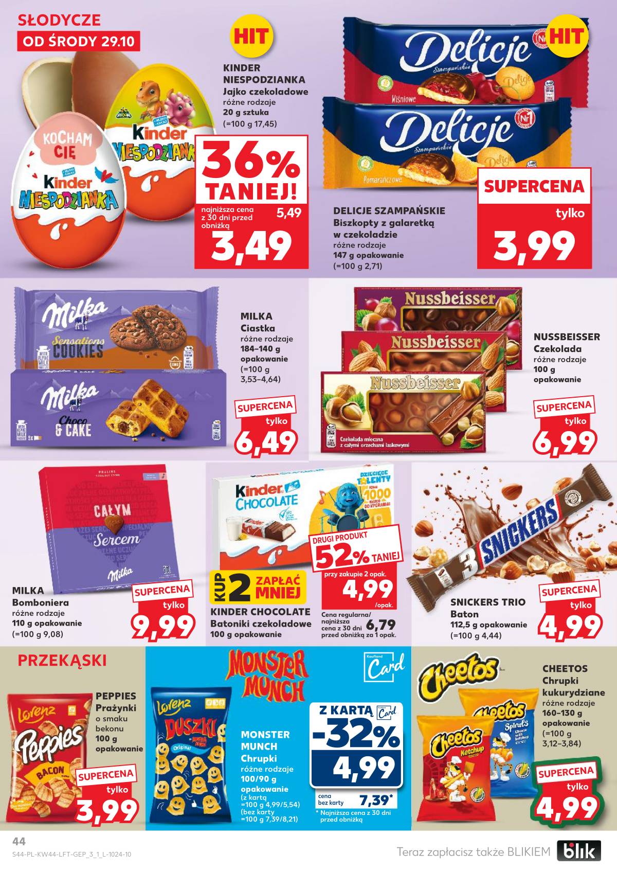 Kaufland - Gazetka tygodnia 44 puslapis