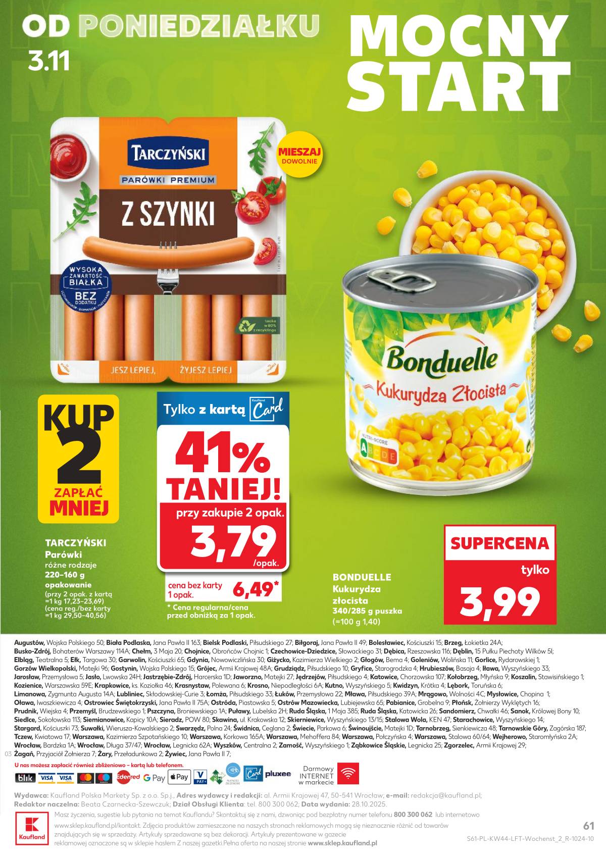 Kaufland - Gazetka tygodnia 61 puslapis
