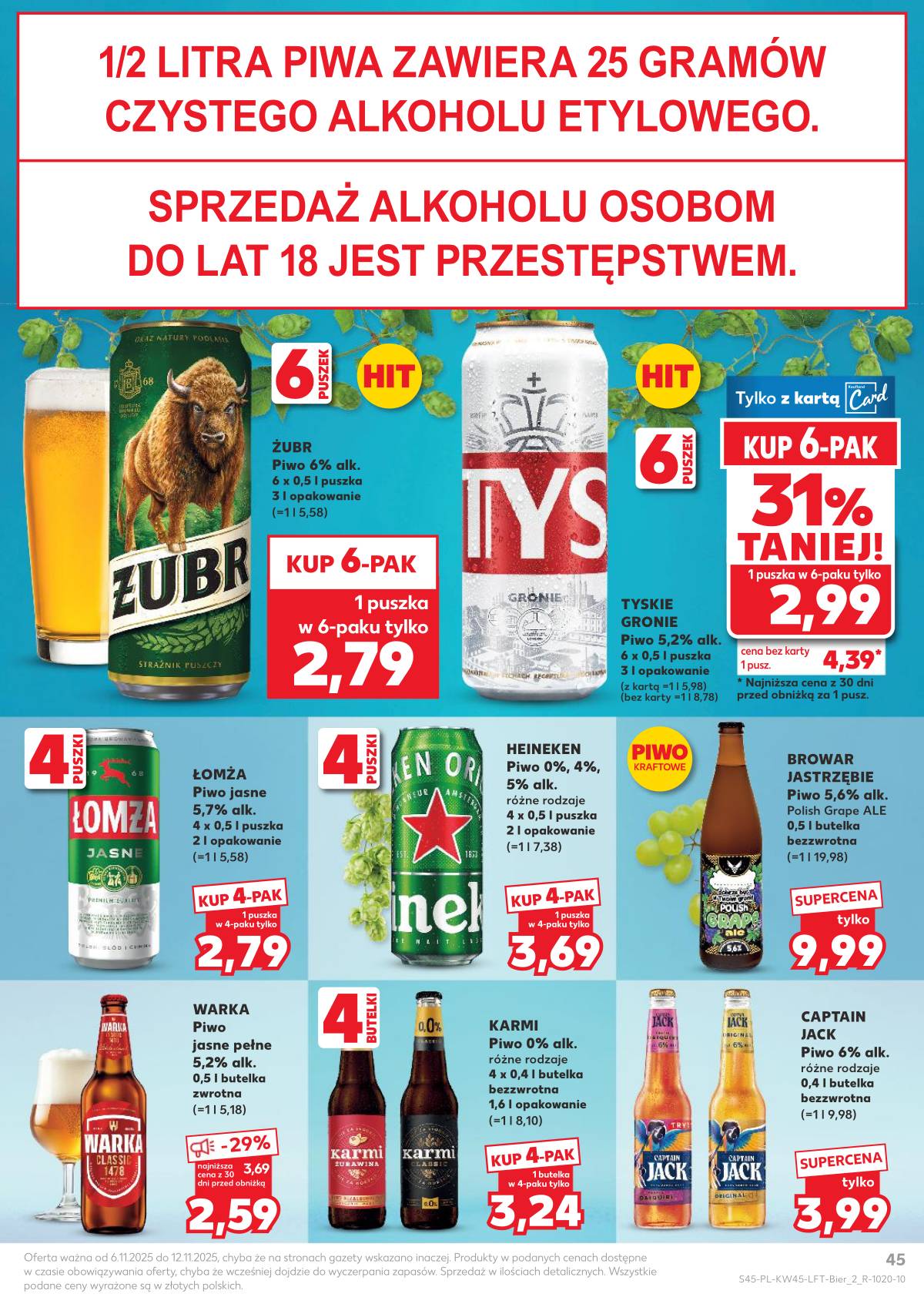 Kaufland - Gazetka tygodnia 45 puslapis
