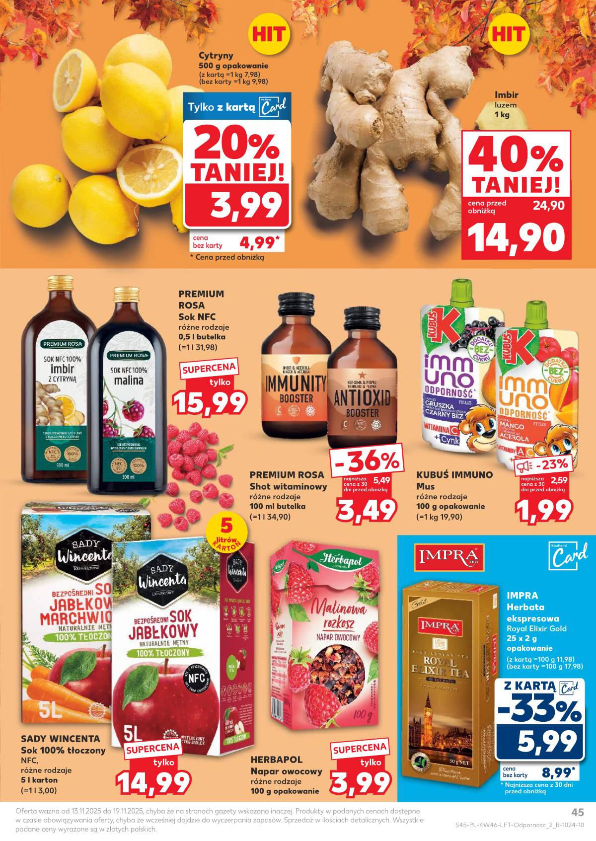 Kaufland - Gazetka tygodnia 45 puslapis