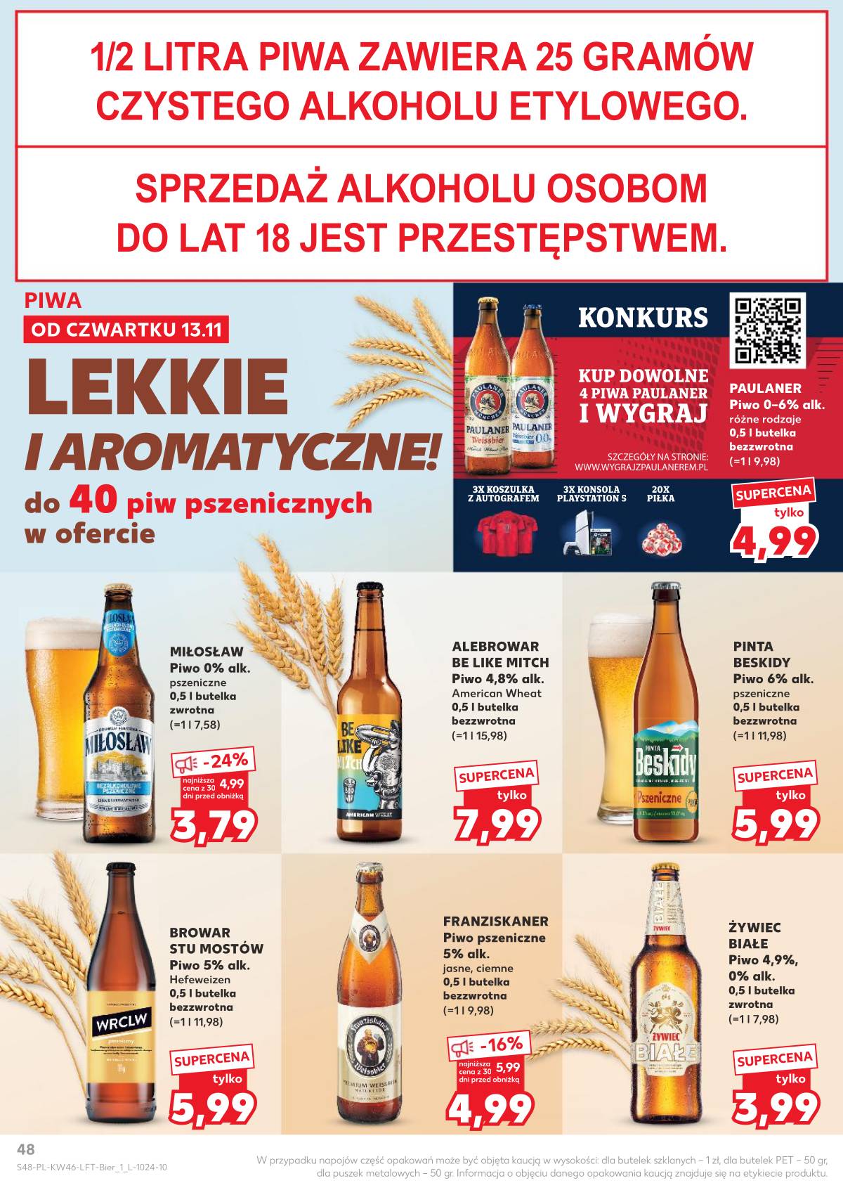 Kaufland - Gazetka tygodnia 48 puslapis