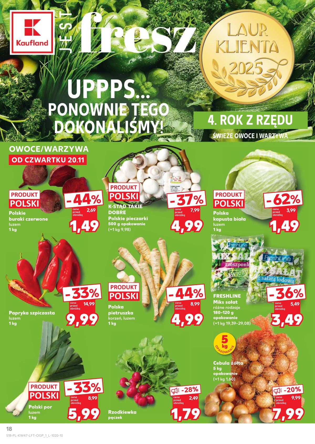 Kaufland - Gazetka tygodnia 18 puslapis