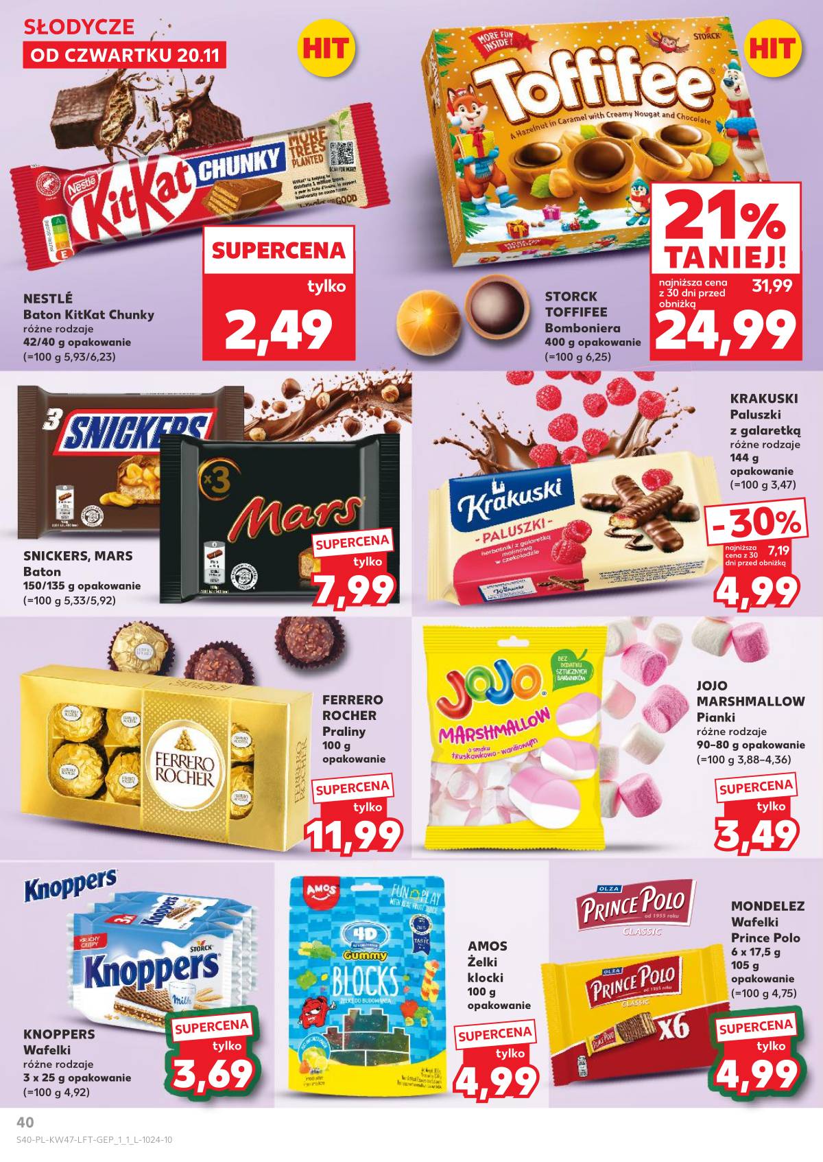 Kaufland - Gazetka tygodnia 40 puslapis