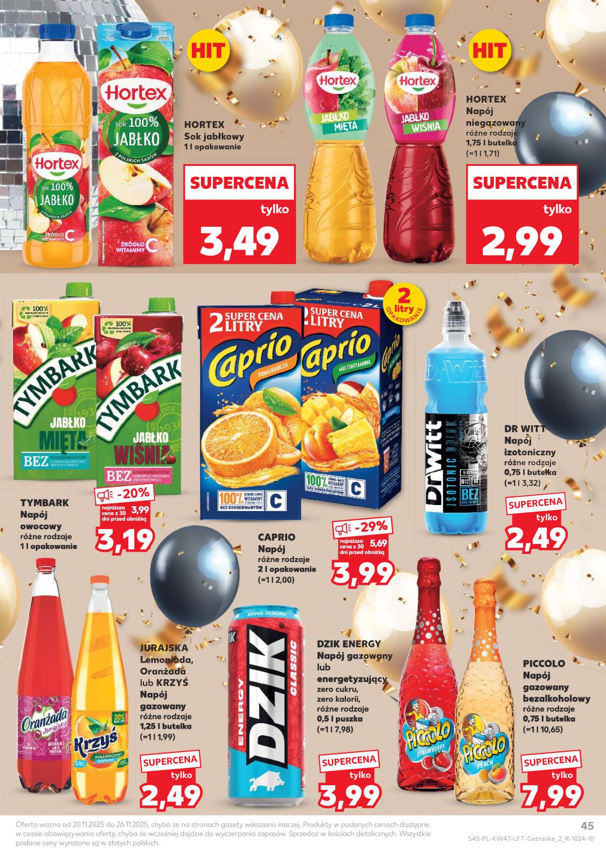 Kaufland - Gazetka tygodnia 45 puslapis