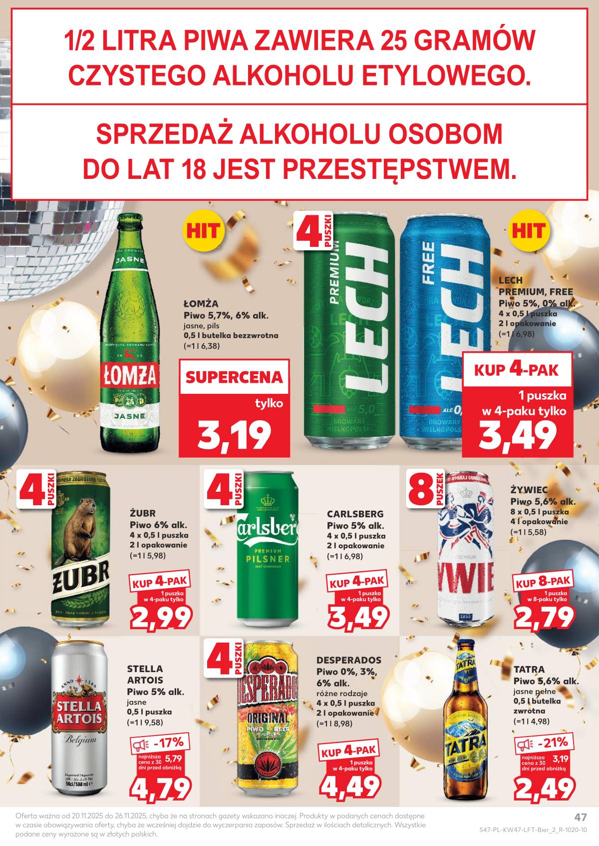Kaufland - Gazetka tygodnia 47 puslapis
