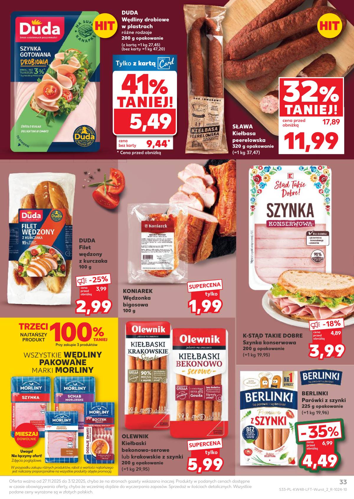 Kaufland - Gazetka tygodnia 33 puslapis