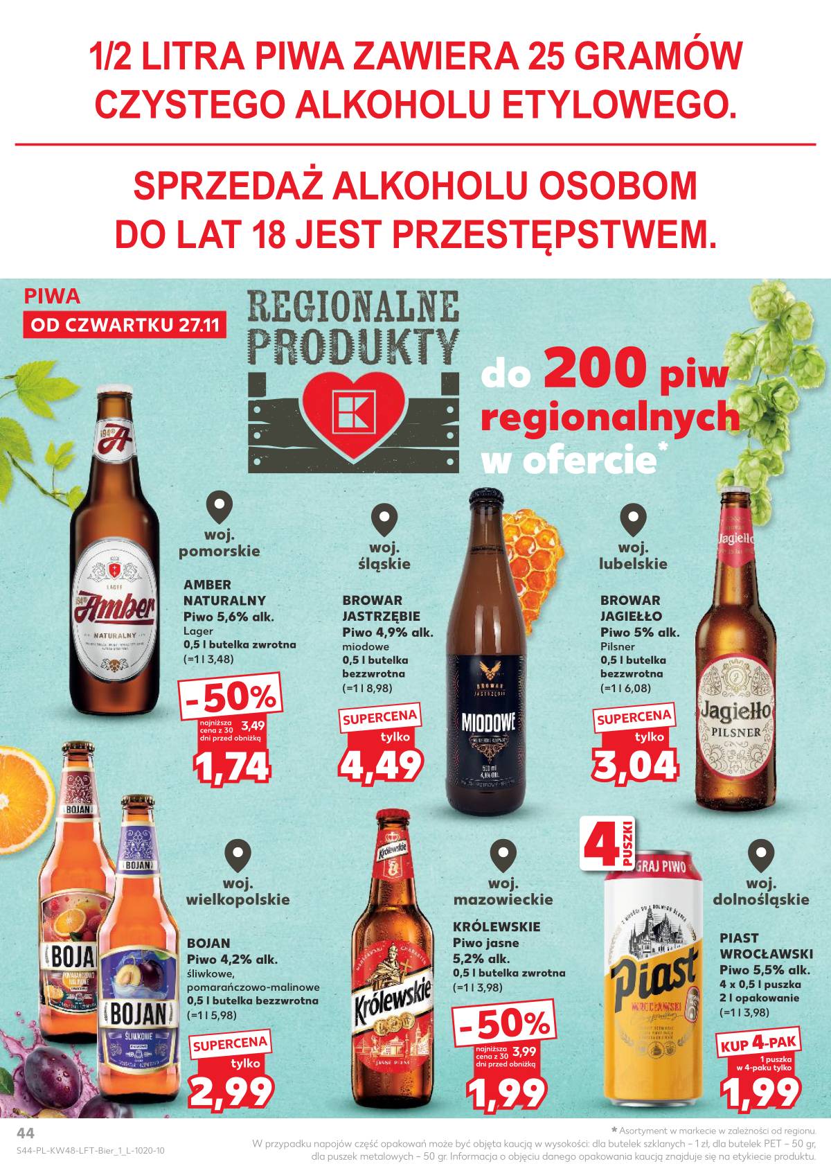 Kaufland - Gazetka tygodnia 44 puslapis