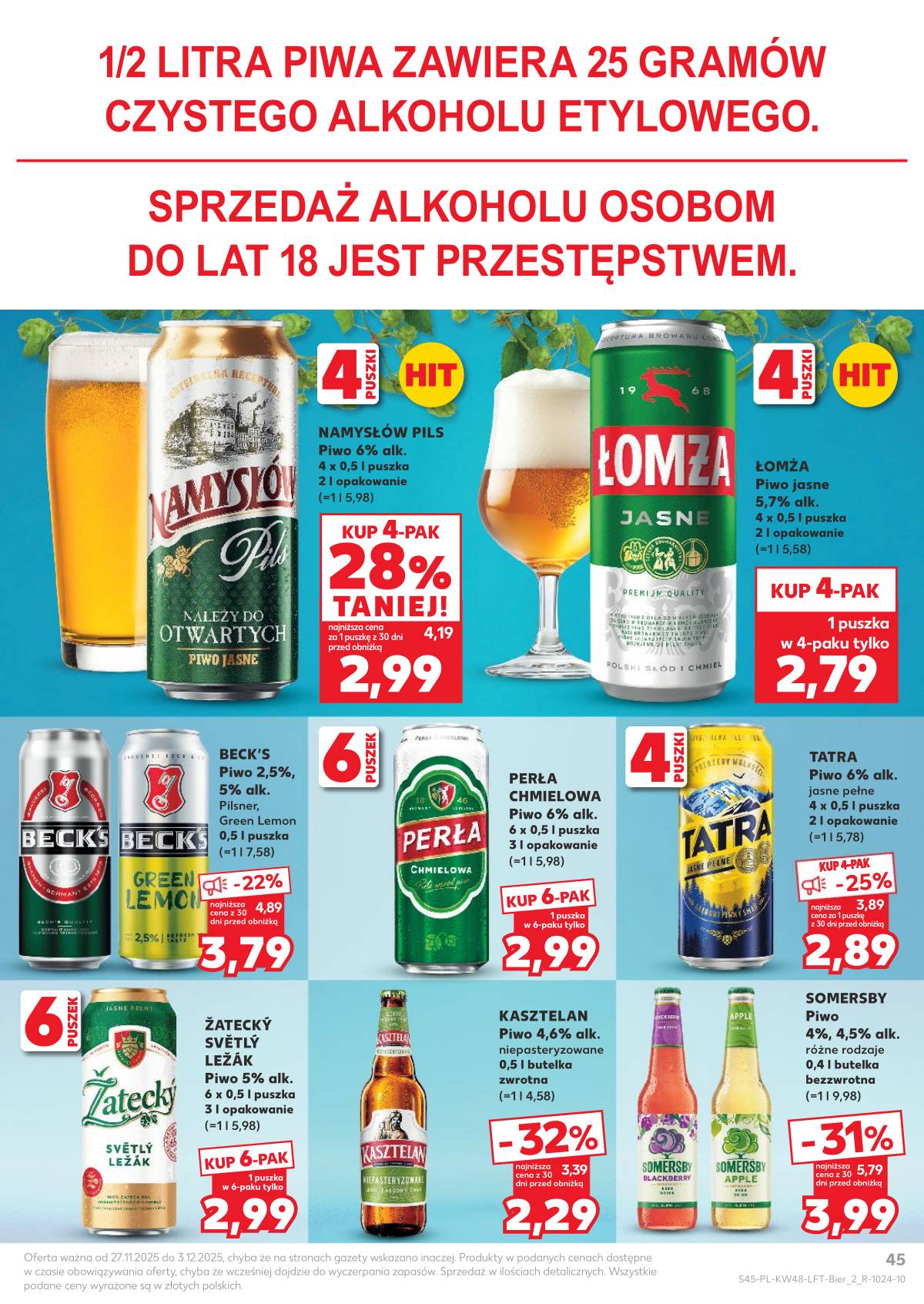 Kaufland - Gazetka tygodnia 45 puslapis
